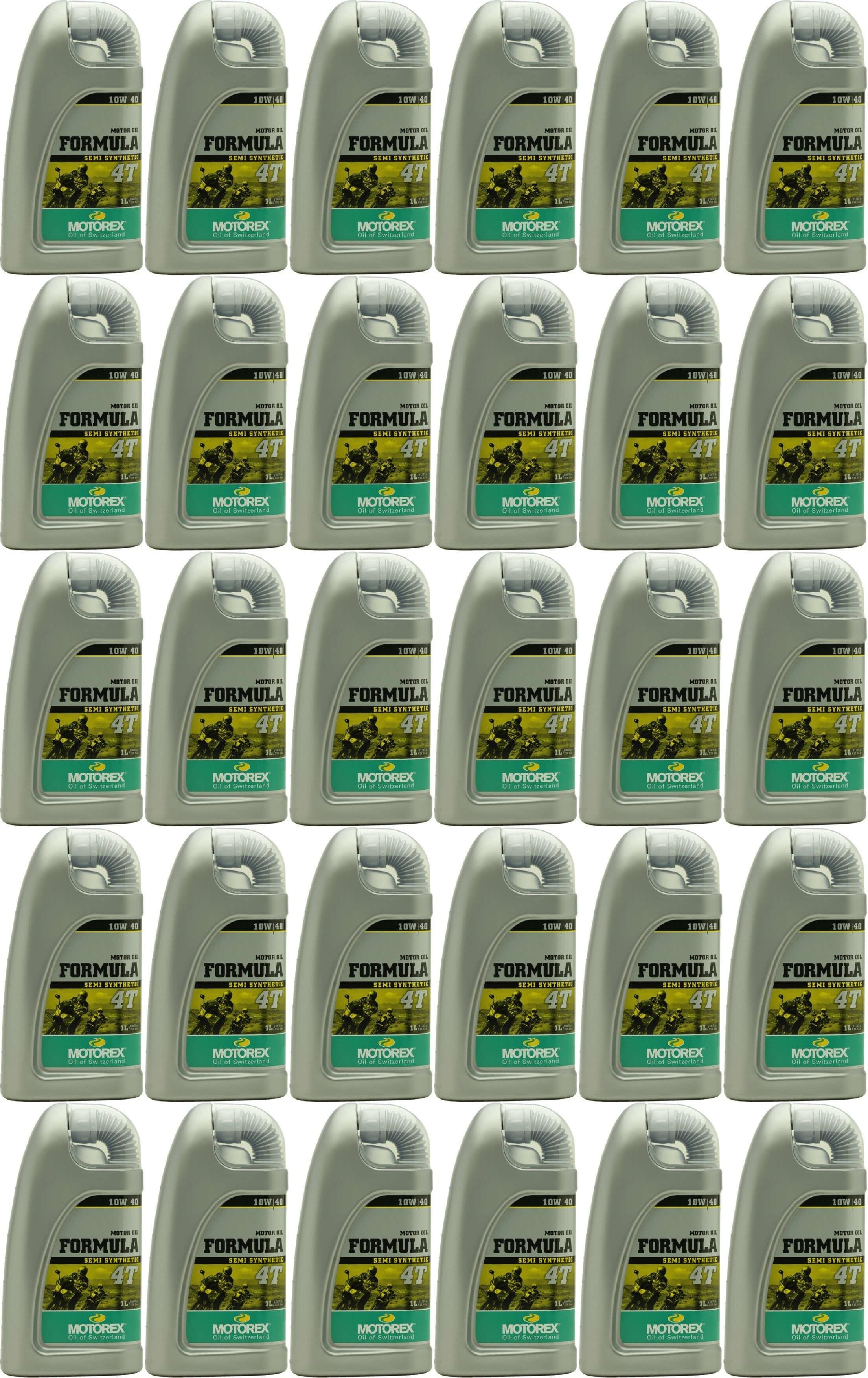 MOTOREX 4T Formula SAE 10W-40 Motorrad Motoröl 30x 1l = 30 Liter