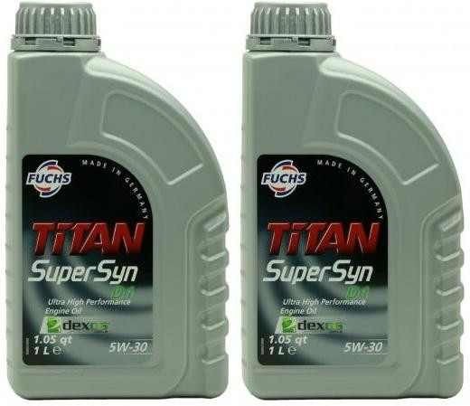 FUCHS TITAN Supersyn D1 5W-30 Motoröl 2x 1l = 2 Liter