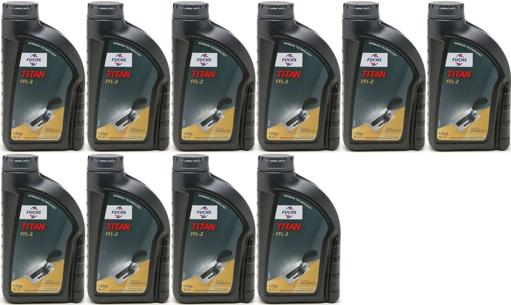 FUCHS Titan FFL-2 Doppelkupplungsgetriebeöl 10x 1l = 10 Liter