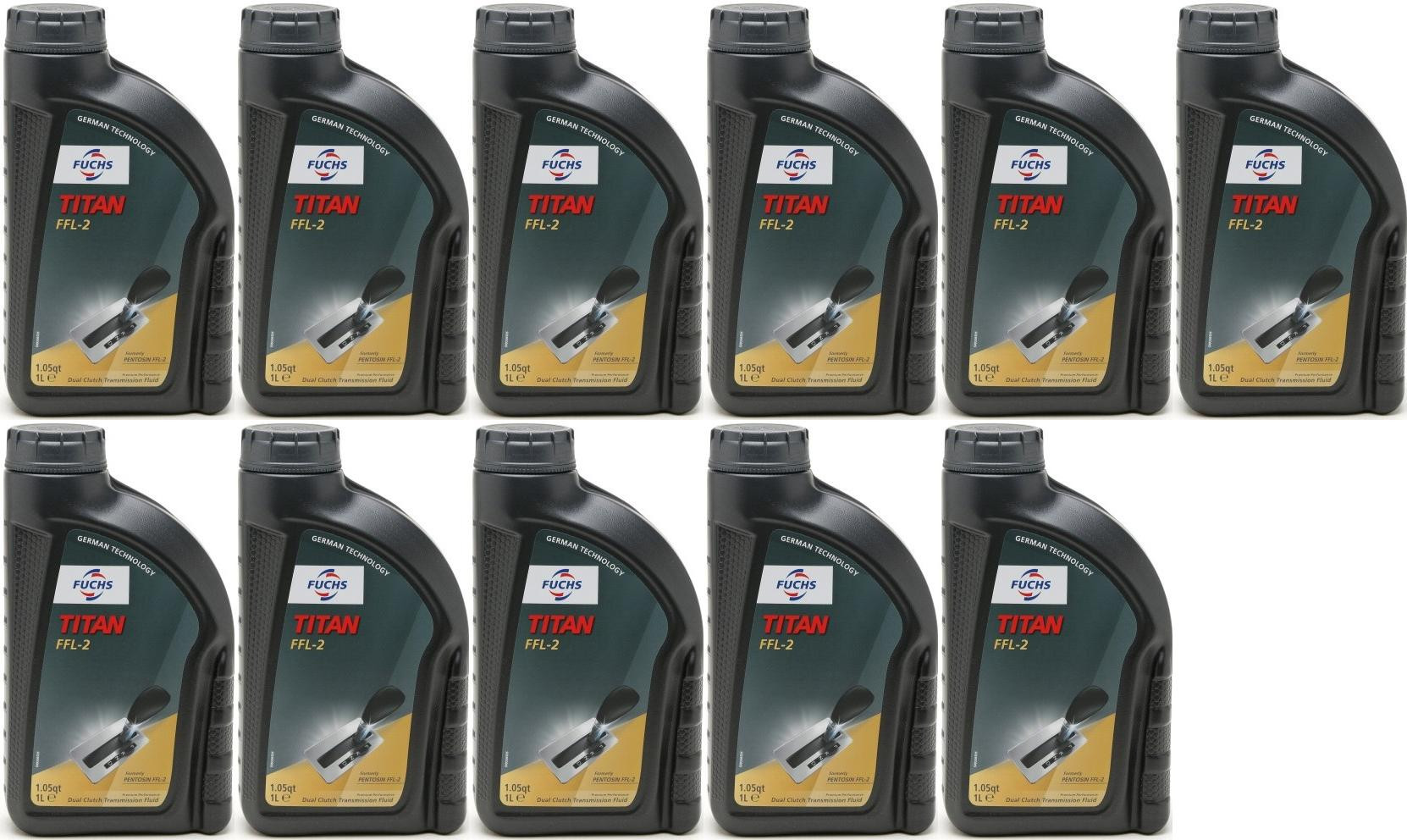 FUCHS Titan FFL-2 Doppelkupplungsgetriebeöl 11x 1l = 11 Liter