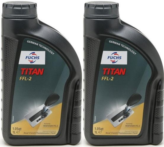 FUCHS Titan FFL-2 Doppelkupplungsgetriebeöl 2x 1l = 2 Liter
