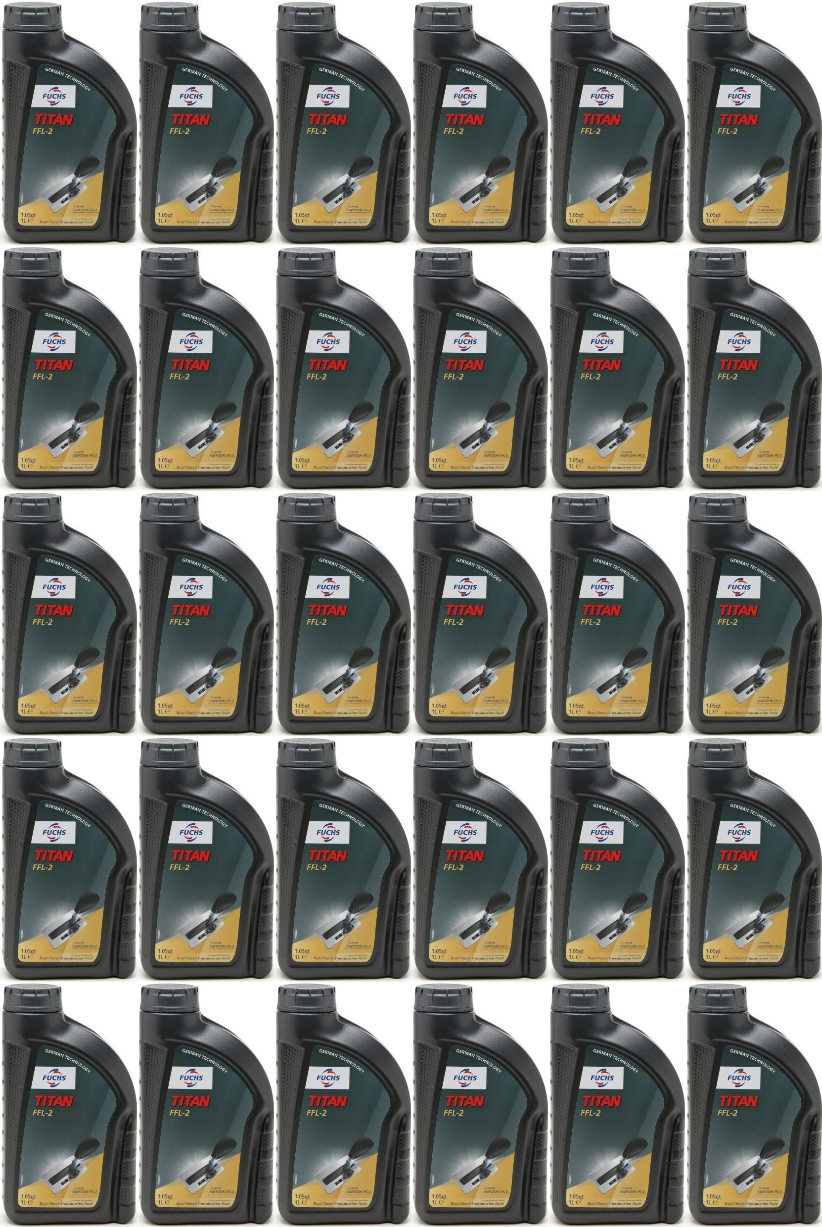 FUCHS Titan FFL-2 Doppelkupplungsgetriebeöl 30x 1l = 30 Liter