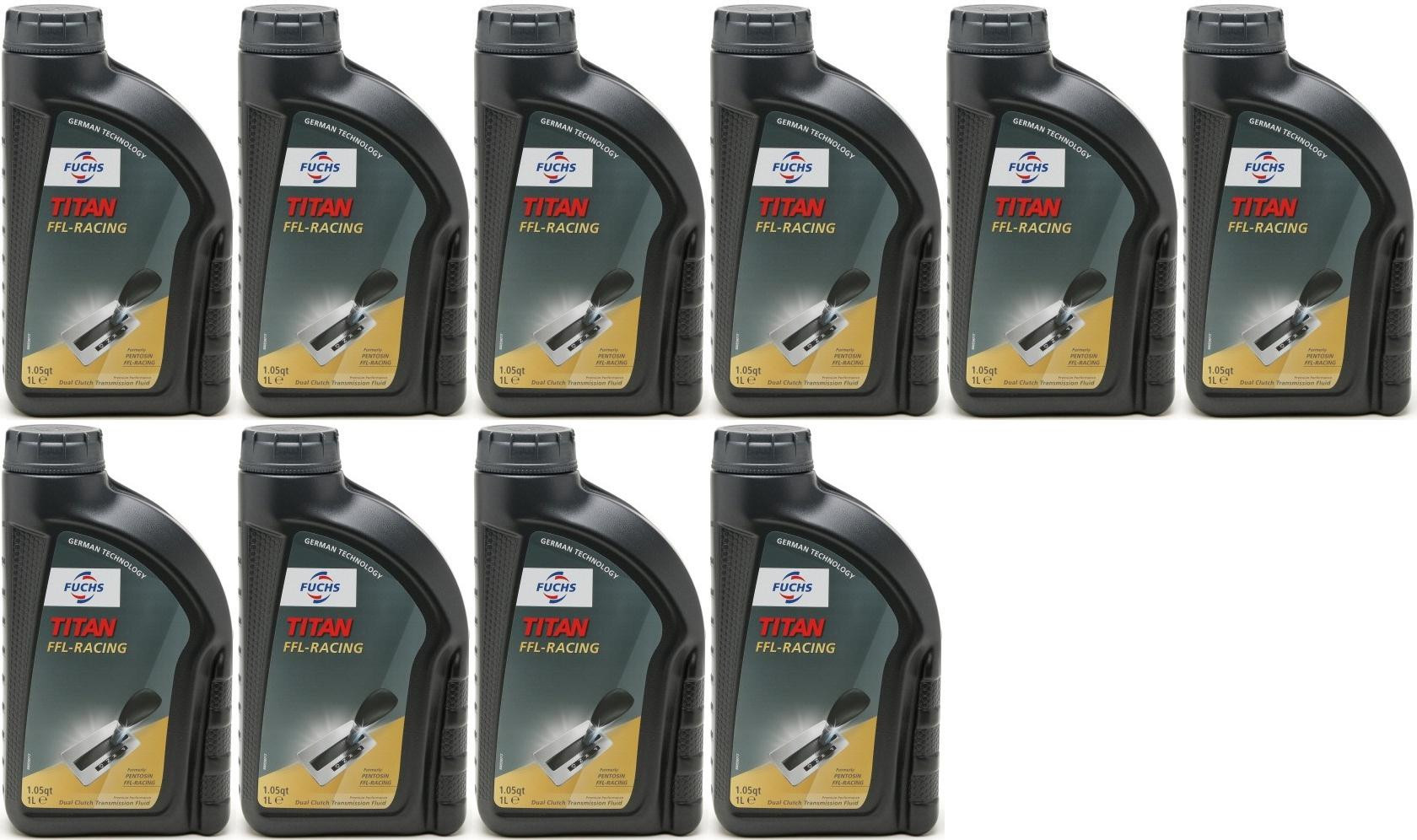 FUCHS TITAN (ex. Pentosin) FFL-RACING Doppelkupplungsgetriebeöl 10x 1l=10 Liter