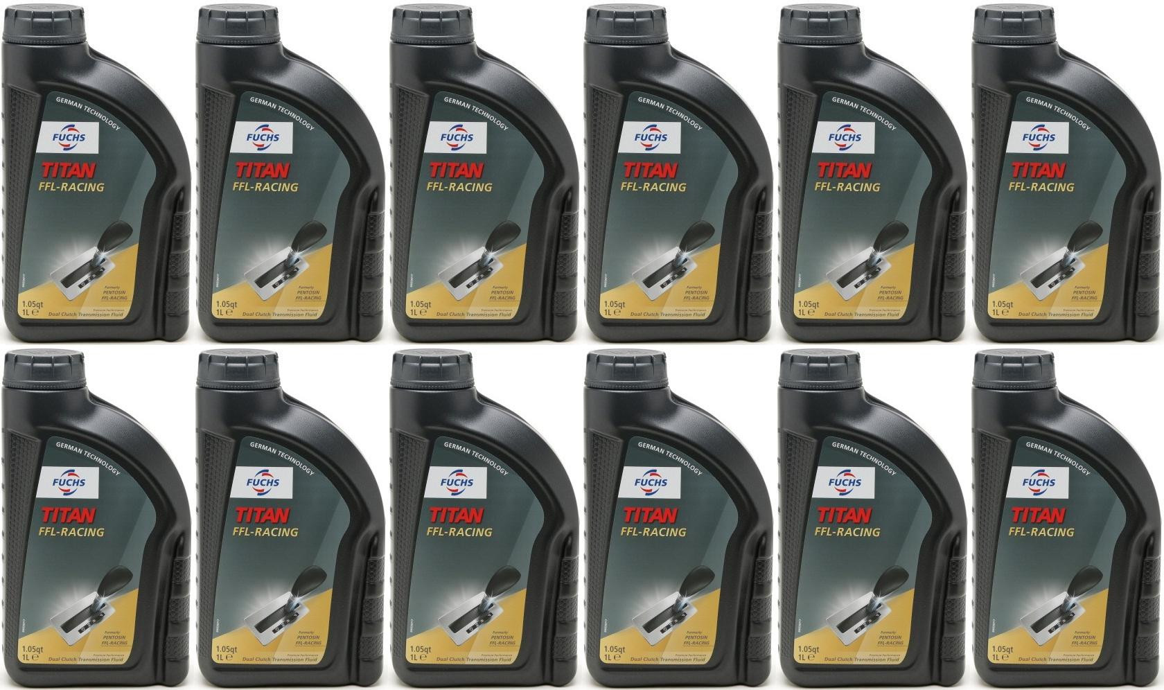 FUCHS TITAN (ex. Pentosin) FFL-RACING Doppelkupplungsgetriebeöl 12x 1l=12 Liter