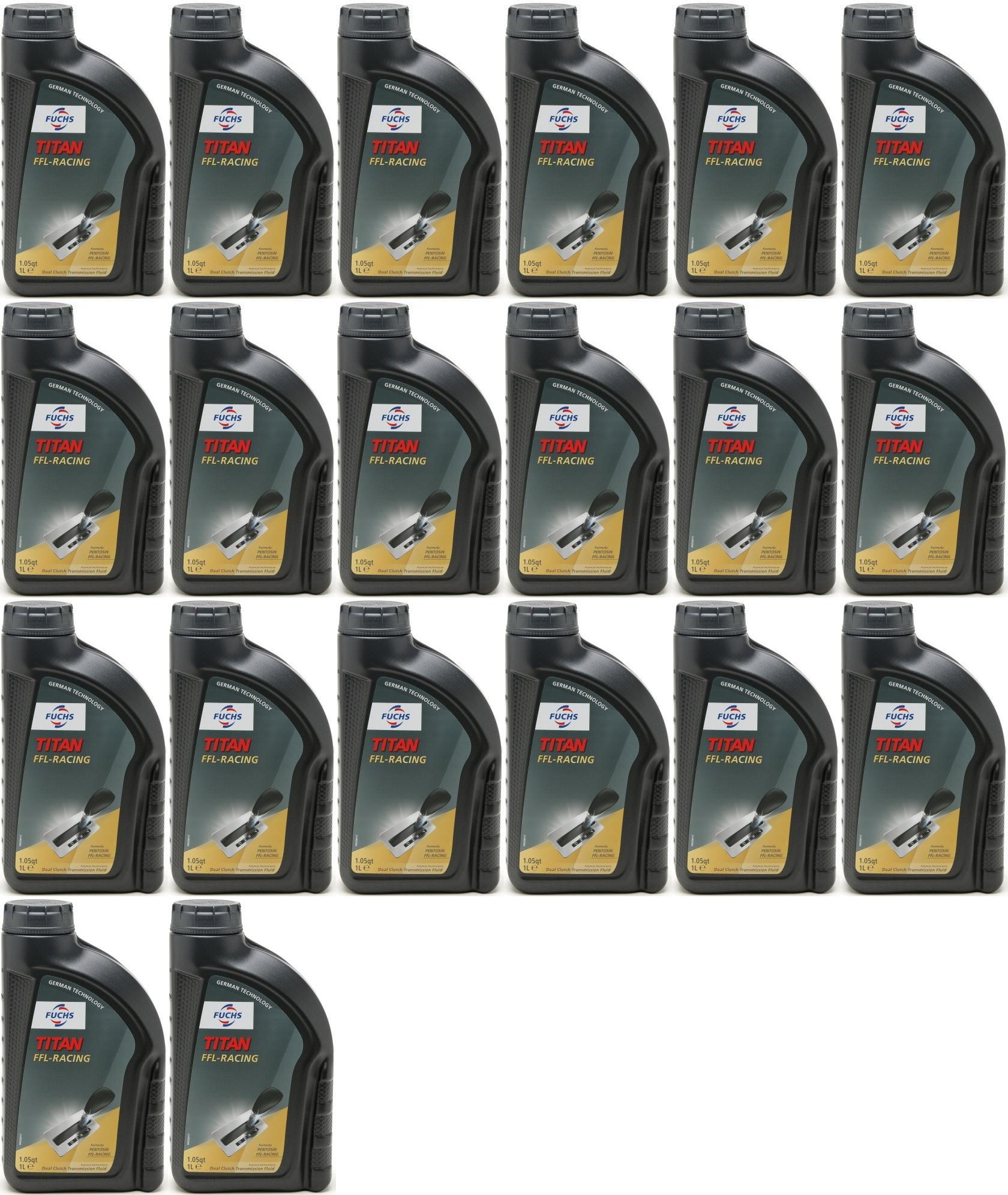 FUCHS TITAN (ex. Pentosin) FFL-RACING Doppelkupplungsgetriebeöl 20x 1l=20 Liter