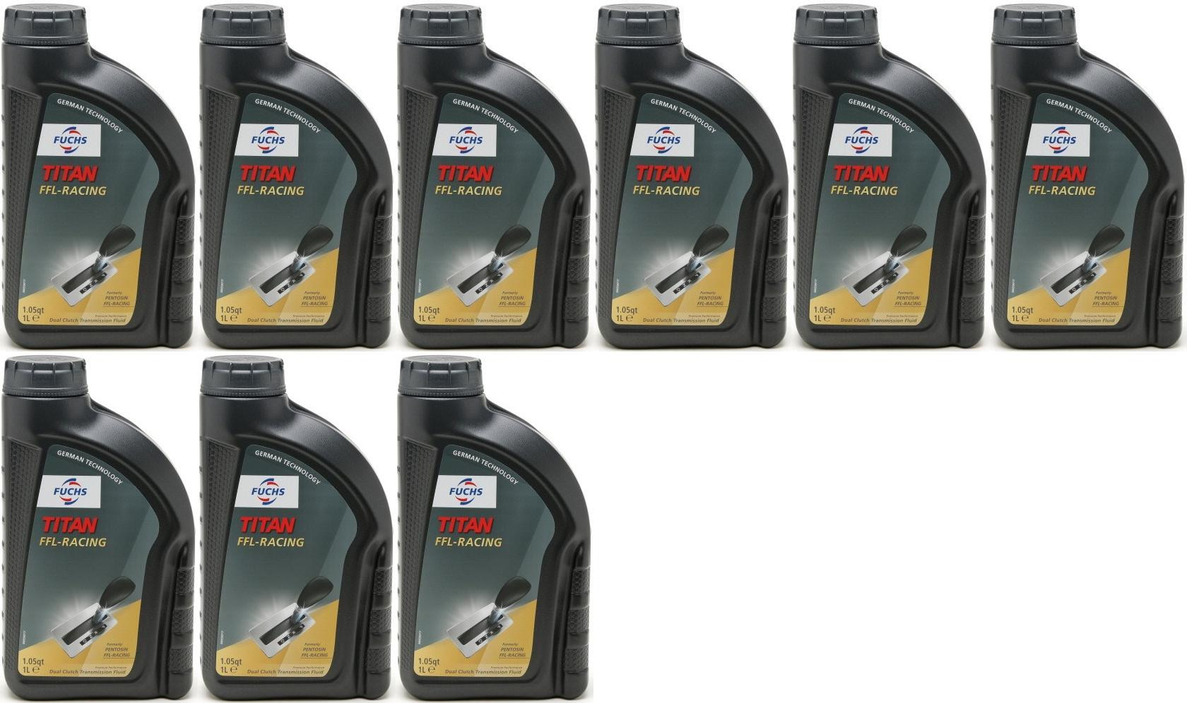 FUCHS TITAN (ex. Pentosin) FFL-RACING Doppelkupplungsgetriebeöl 9x 1l = 9 Liter