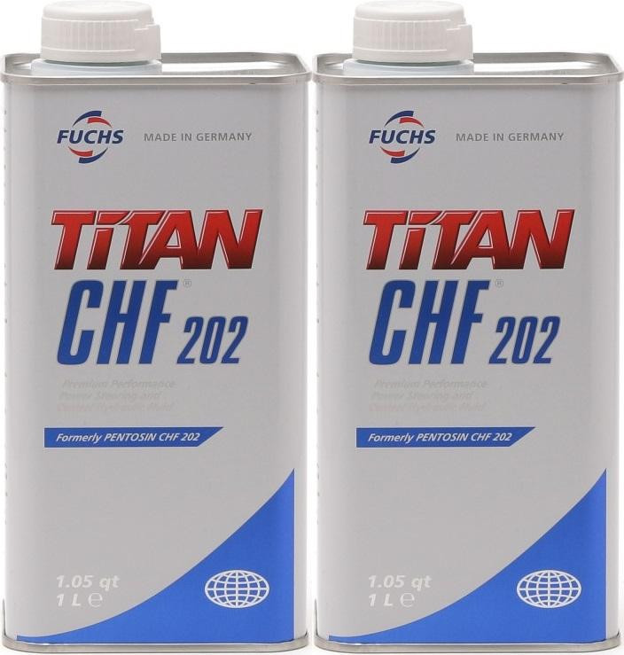 FUCHS TITAN (ex.Pentosin) CHF 202 Hydrauliköl 2x 1l = 2 Liter