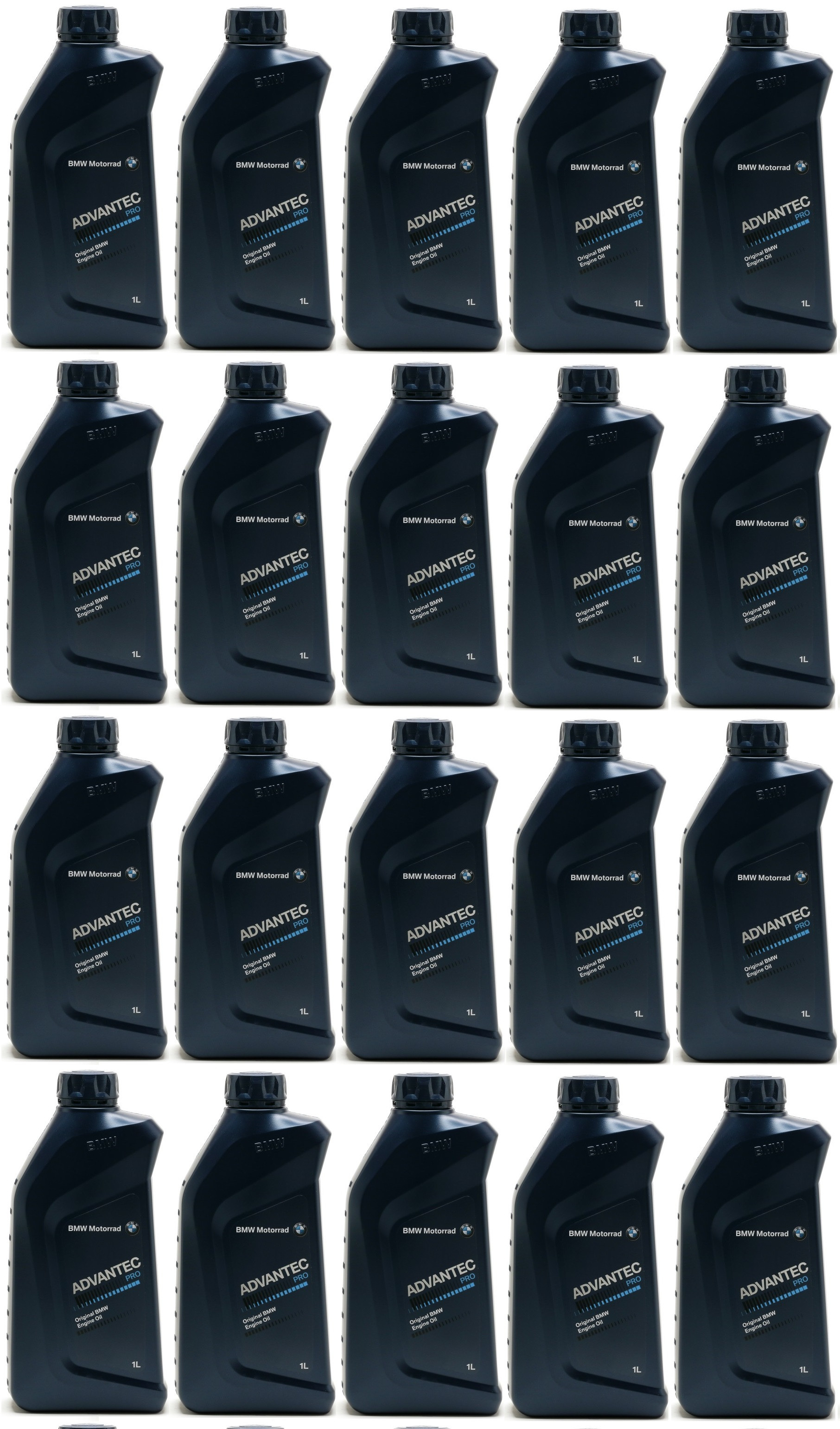 Original BMW Motorrad ADVANTEC PRO 15W-50 Motoröl 20x 1l = 20 Liter
