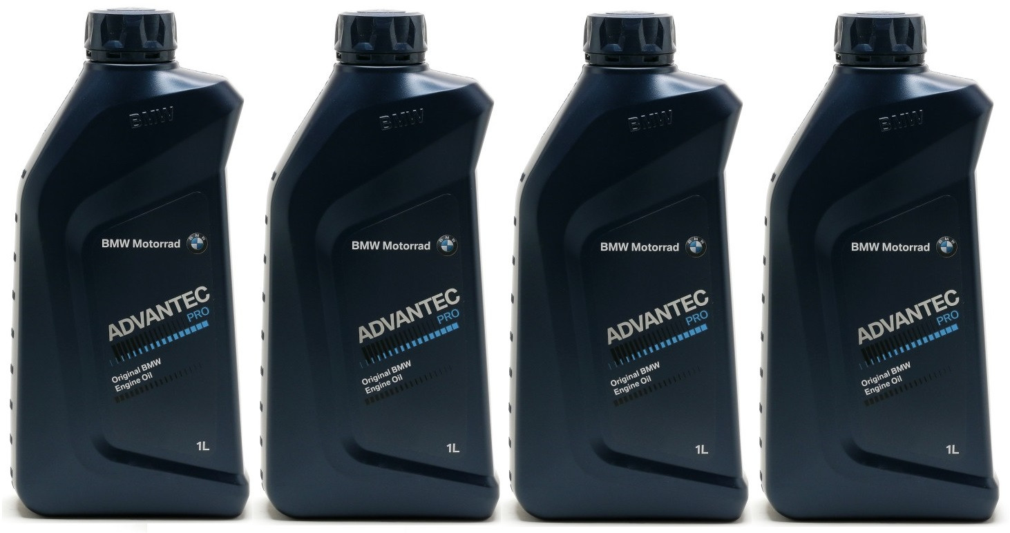 Original BMW Motorrad ADVANTEC PRO 15W-50 Motoröl 4x 1l = 4 Liter