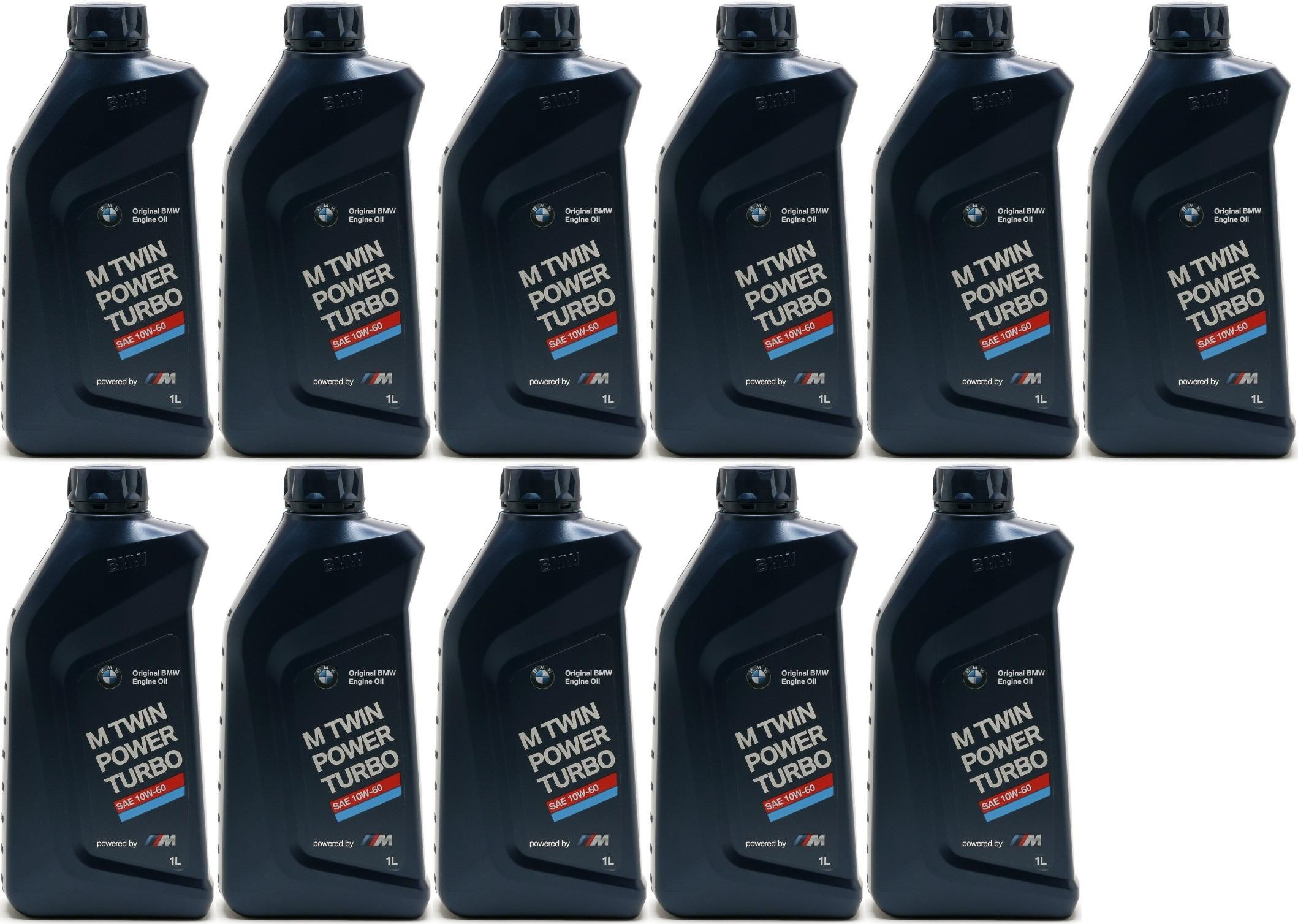 Original BMW M Twin Power Turbo 10W-60 Motoröl 11x 1l = 11 Liter