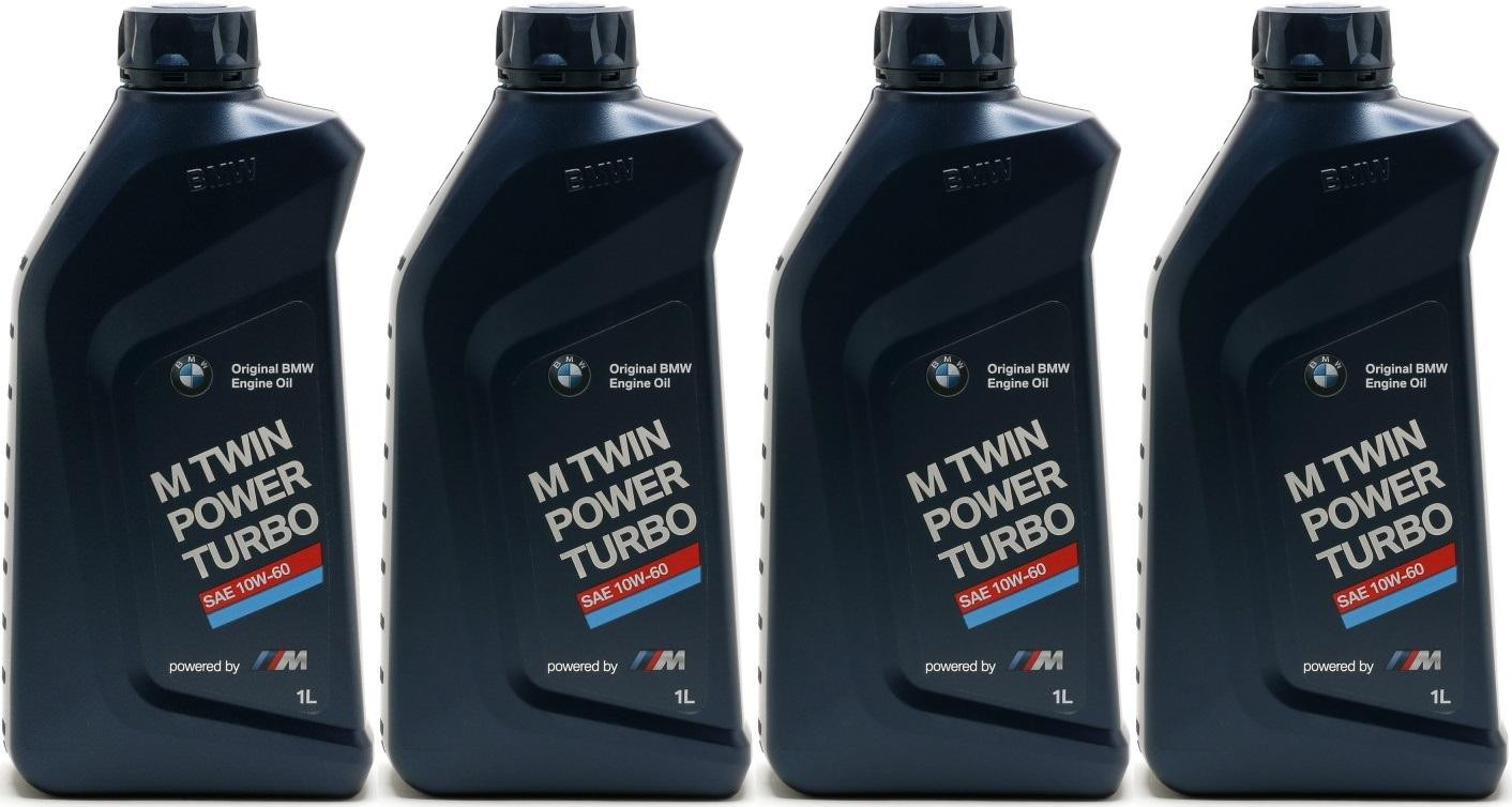 Original BMW M Twin Power Turbo 10W-60 Motoröl 4x 1l = 4 Liter