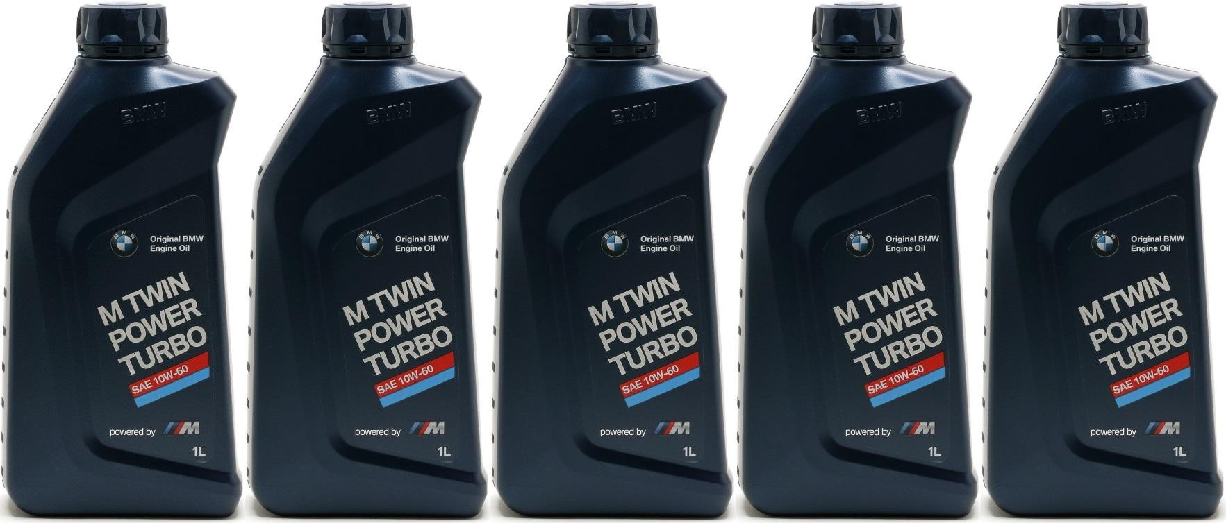 Original BMW M Twin Power Turbo 10W-60 Motoröl 5x 1l = 5 Liter