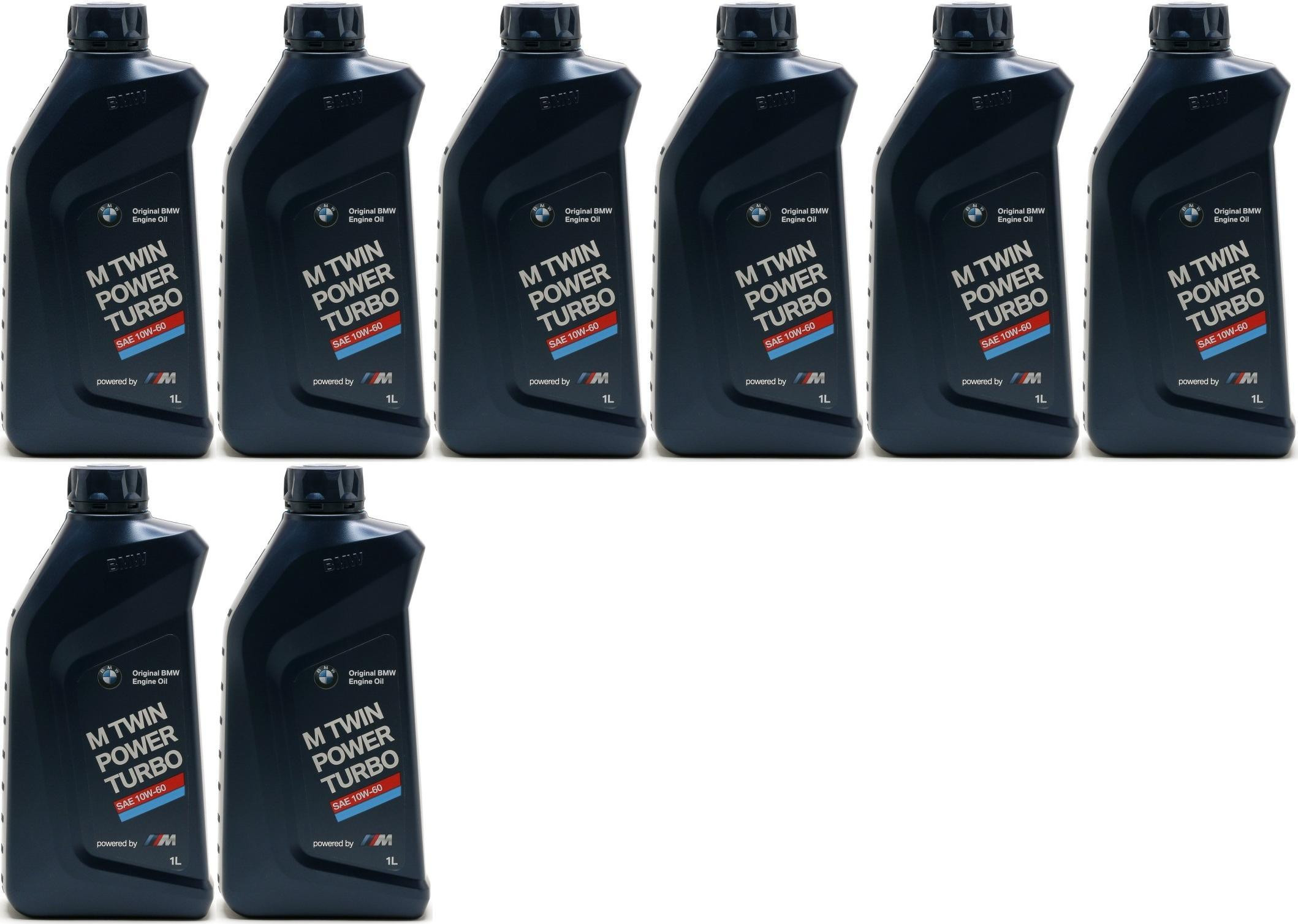 Original BMW M Twin Power Turbo 10W-60 Motoröl 8x 1l = 8 Liter