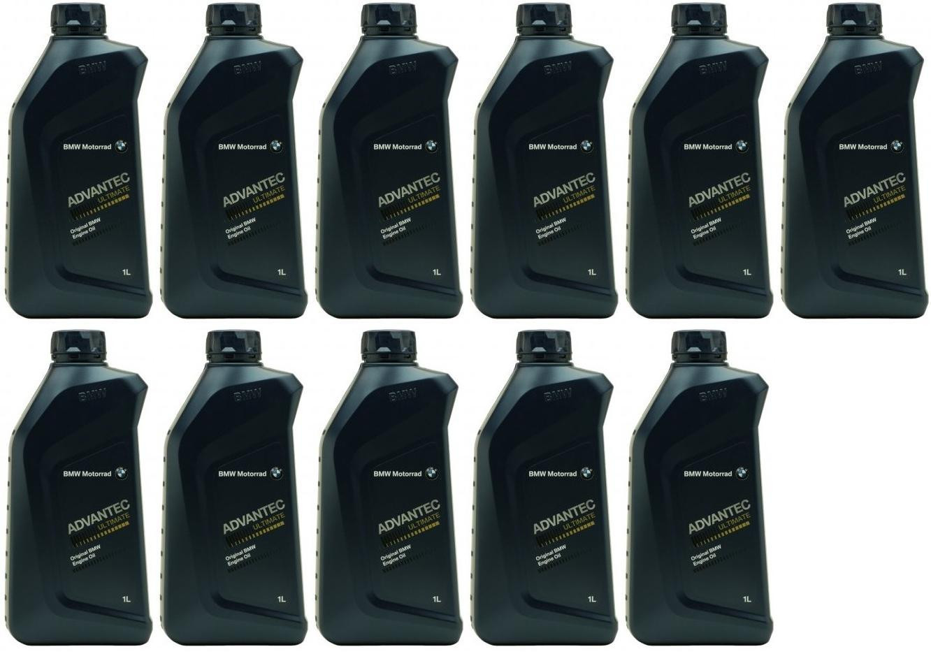 Original BMW Motorrad ADVANTEC Ultimate 5W-40 Motoröl 11x 1l = 11 Liter