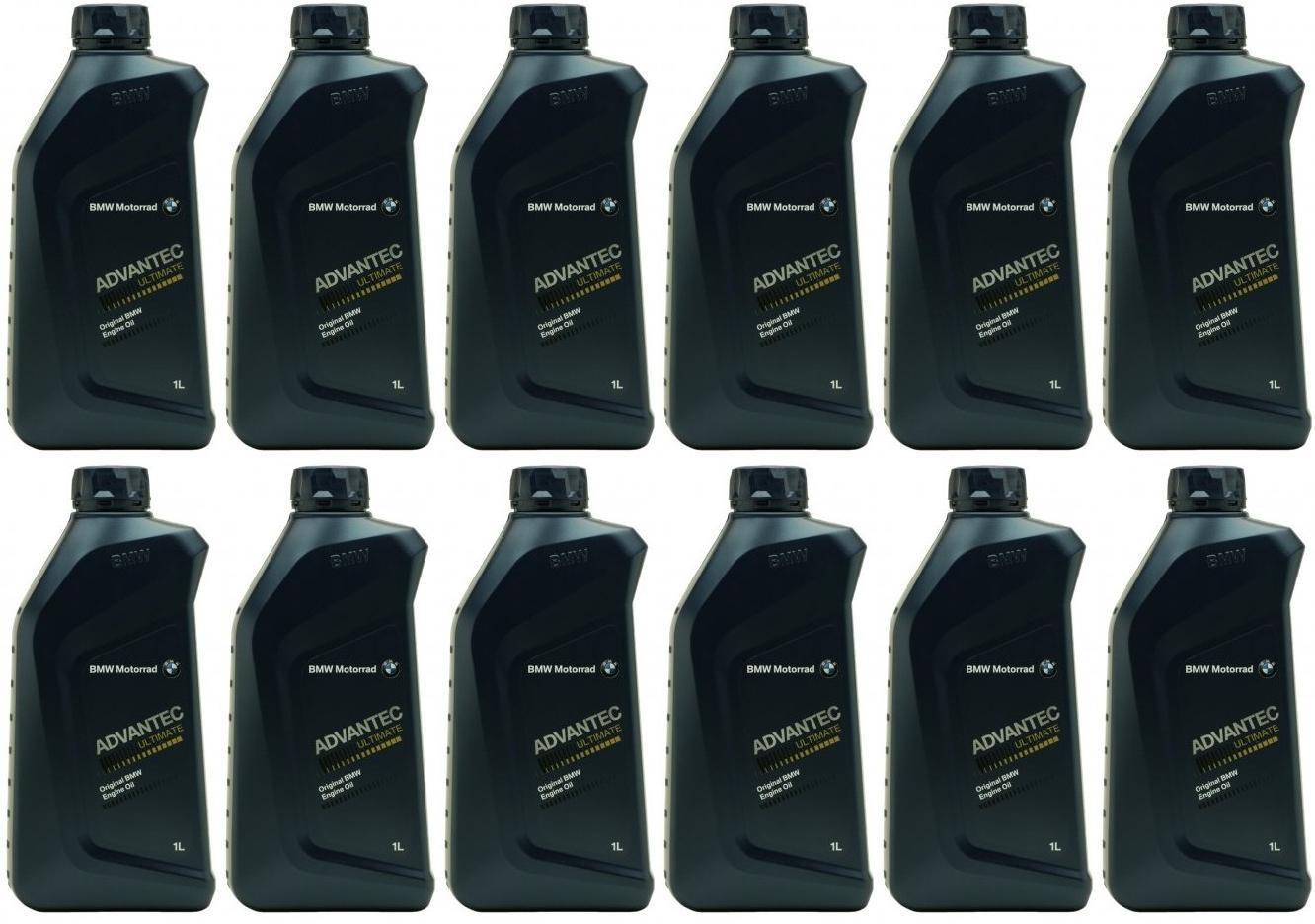 Original BMW Motorrad ADVANTEC Ultimate 5W-40 Motoröl 12x 1l = 12 Liter