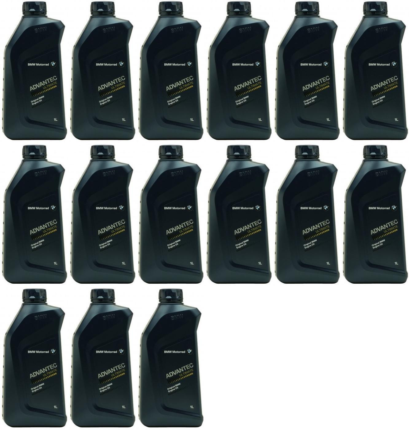 Original BMW Motorrad ADVANTEC Ultimate 5W-40 Motoröl 15x 1l = 15 Liter