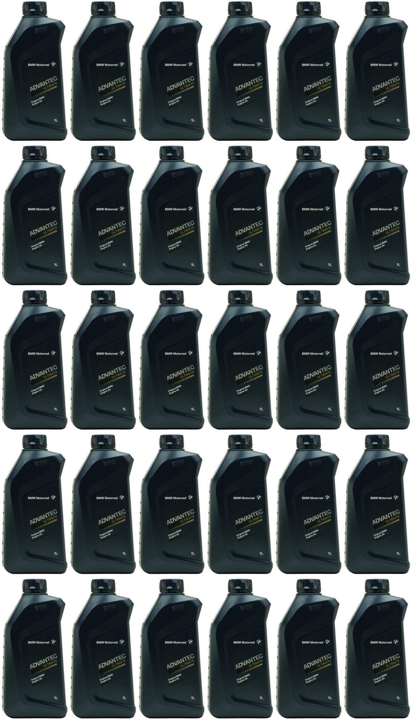 Original BMW Motorrad ADVANTEC Ultimate 5W-40 Motoröl 30x 1l = 30 Liter