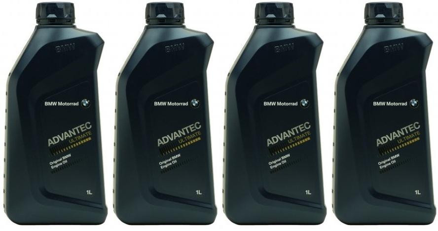 Original BMW Motorrad ADVANTEC Ultimate 5W-40 Motoröl 4x 1l = 4 Liter