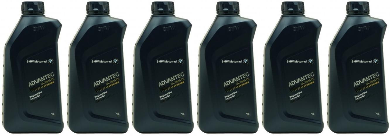 Original BMW Motorrad ADVANTEC Ultimate 5W-40 Motoröl 6x 1l = 6 Liter