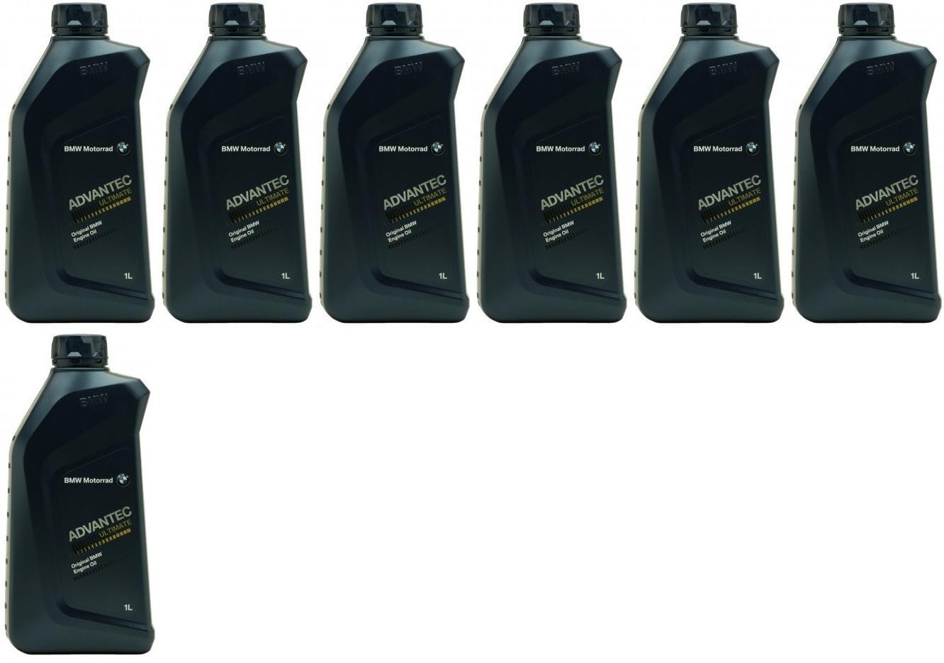 Original BMW Motorrad ADVANTEC Ultimate 5W-40 Motoröl 7x 1l = 7 Liter