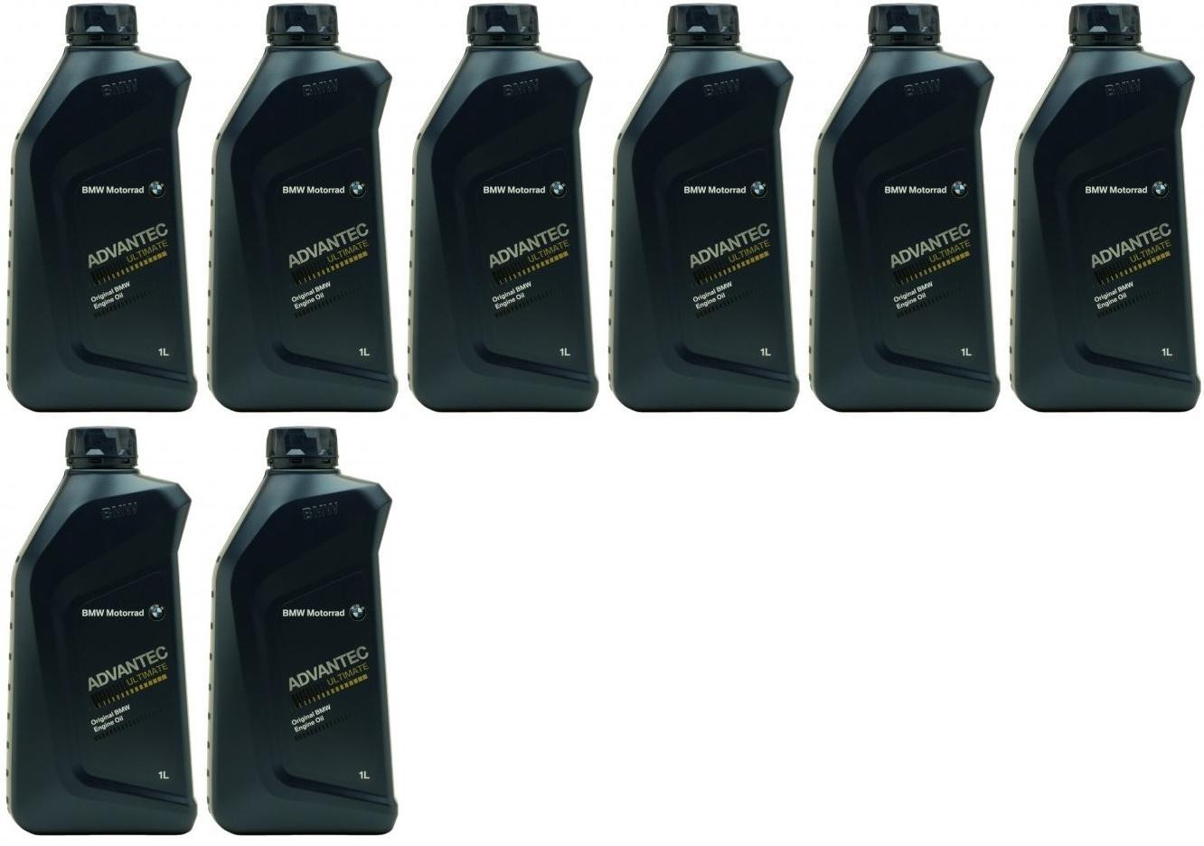 Original BMW Motorrad ADVANTEC Ultimate 5W-40 Motoröl 8x 1l = 8 Liter