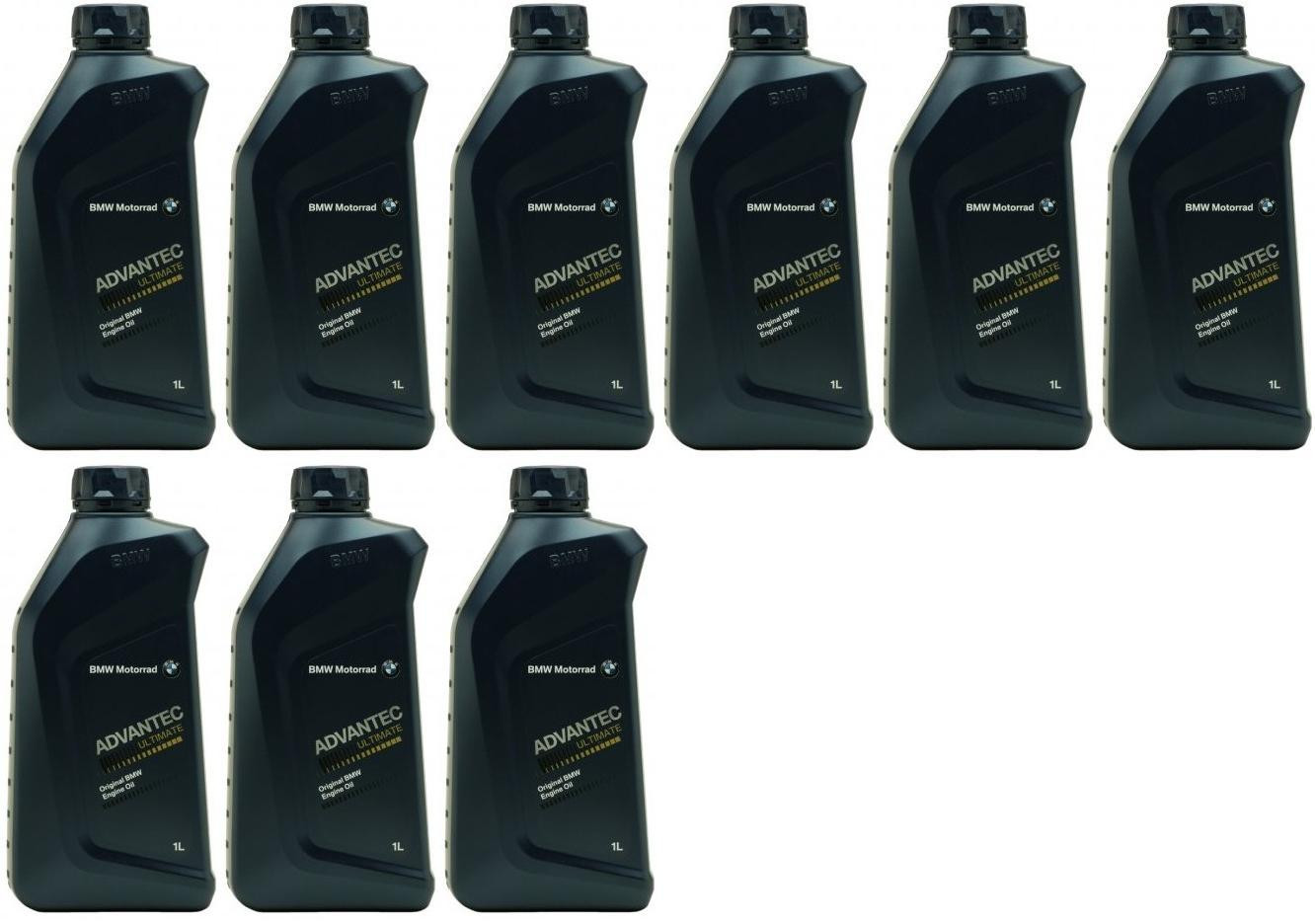 Original BMW Motorrad ADVANTEC Ultimate 5W-40 Motoröl 9x 1l = 9 Liter