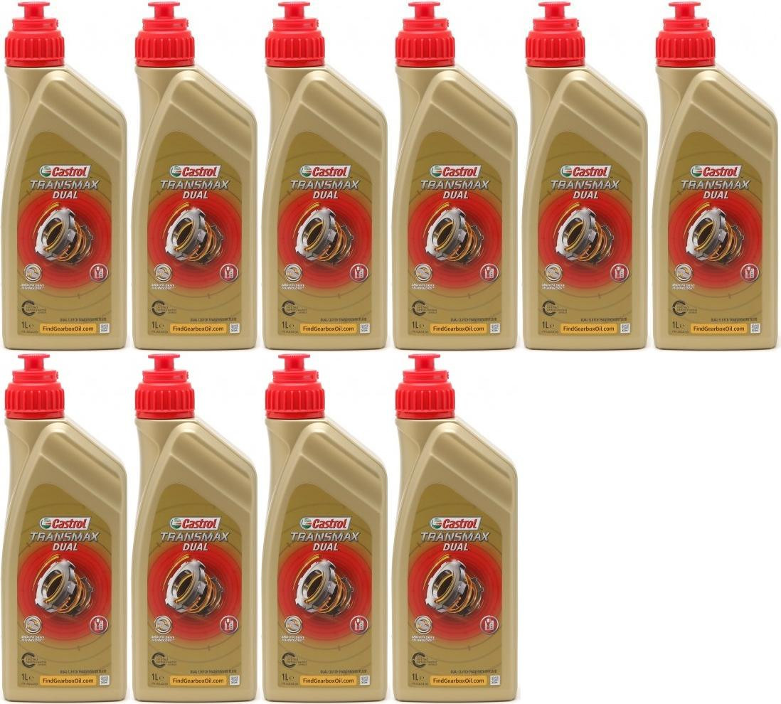 Castrol Transmax Dual (Doppelkupplungs Getriebeöl) 10x 1l = 10 Liter