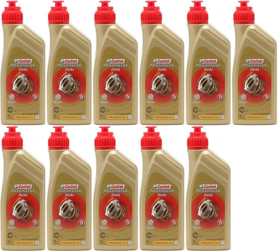 Castrol Transmax Dual (Doppelkupplungs Getriebeöl) 11x 1l = 11 Liter