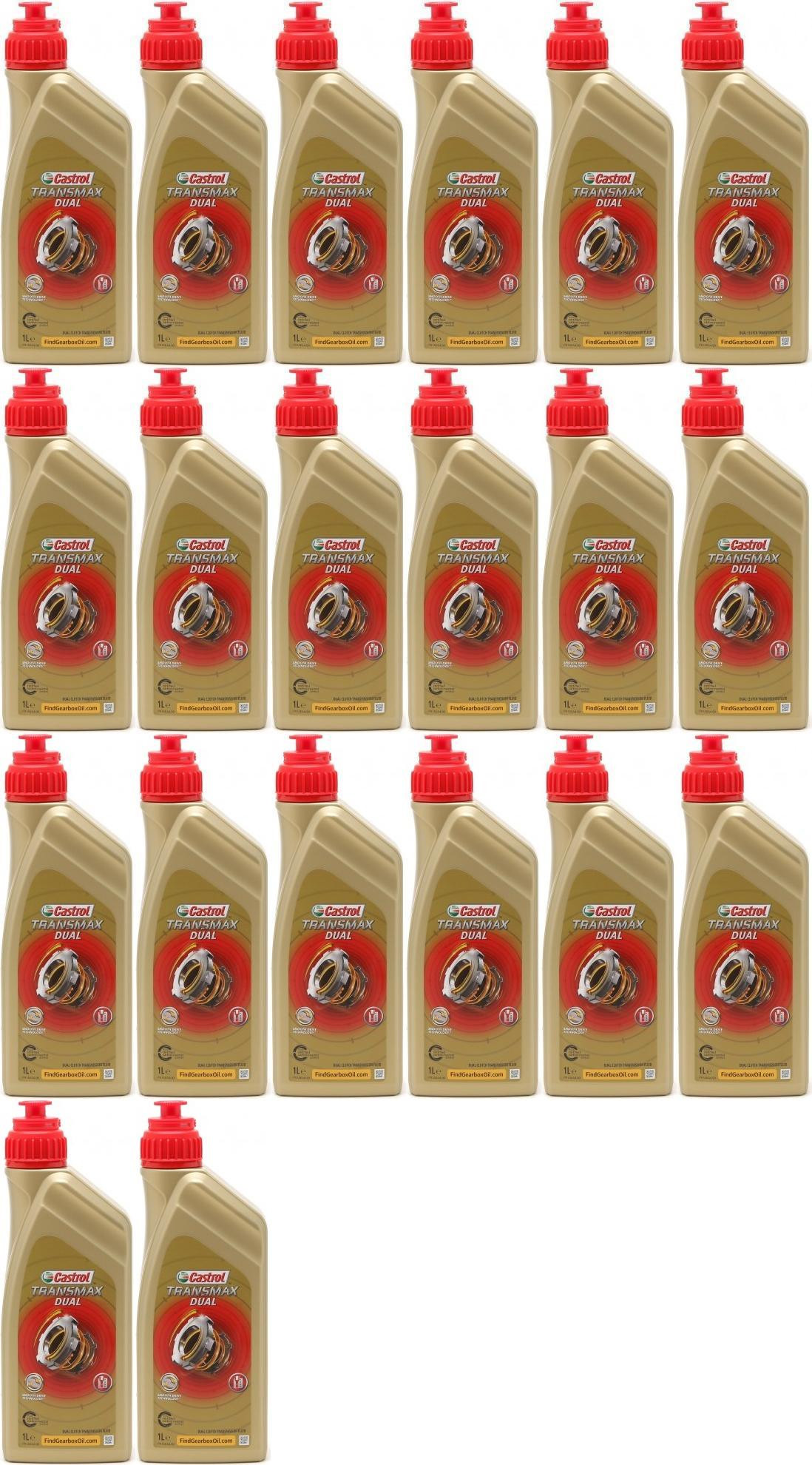 Castrol Transmax Dual (Doppelkupplungs Getriebeöl) 20x 1l = 20 Liter