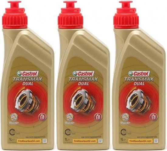 Castrol Transmax Dual (Doppelkupplungs Getriebeöl) 3x 1l = 3 Liter