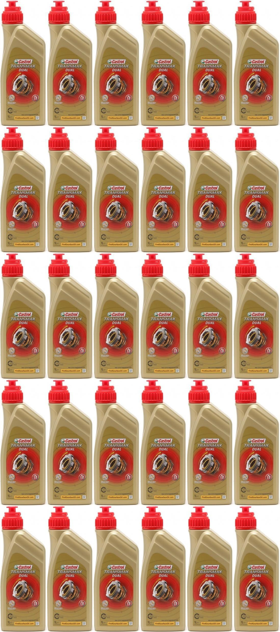 Castrol Transmax Dual (Doppelkupplungs Getriebeöl) 30x 1l = 30 Liter