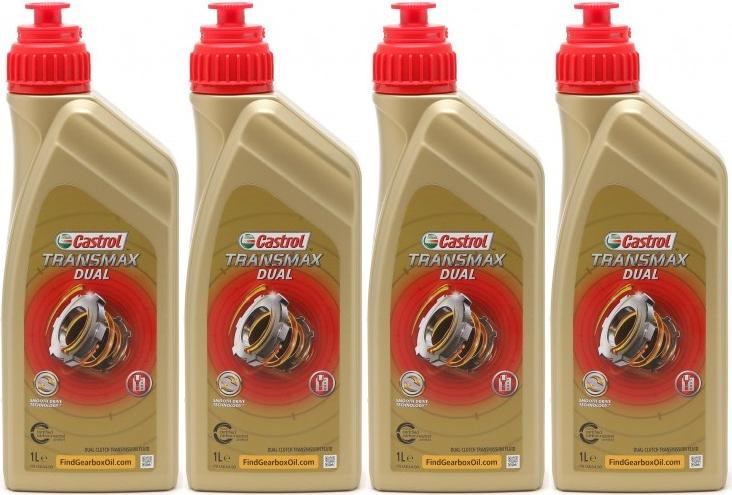 Castrol Transmax Dual (Doppelkupplungs Getriebeöl) 4x 1l = 4 Liter