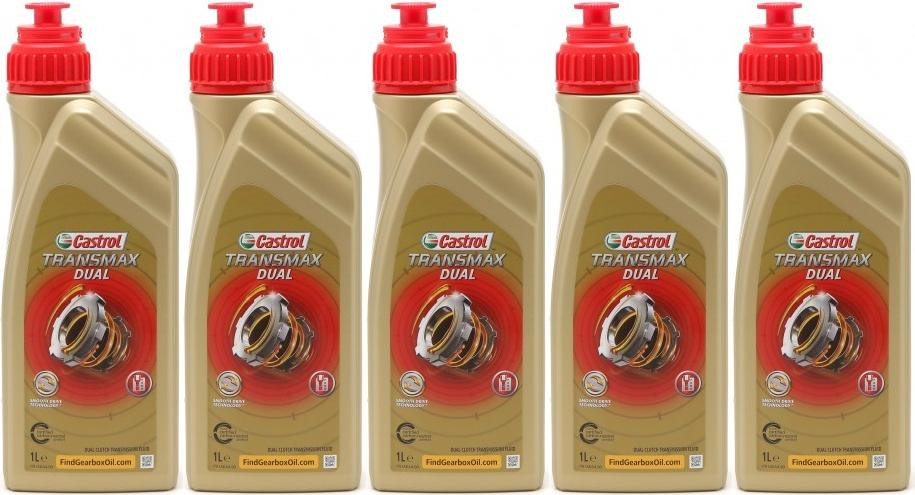 Castrol Transmax Dual (Doppelkupplungs Getriebeöl) 5x 1l = 5 Liter