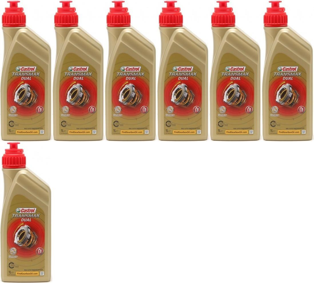 Castrol Transmax Dual (Doppelkupplungs Getriebeöl) 7x 1l = 7 Liter