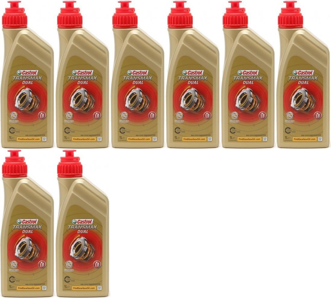 Castrol Transmax Dual (Doppelkupplungs Getriebeöl) 8x 1l = 8 Liter