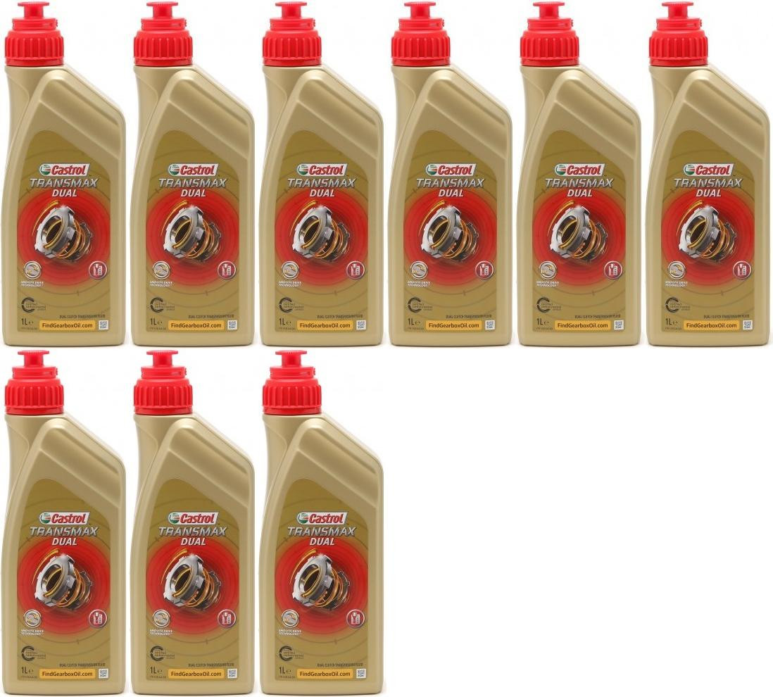 Castrol Transmax Dual (Doppelkupplungs Getriebeöl) 9x 1l = 9 Liter