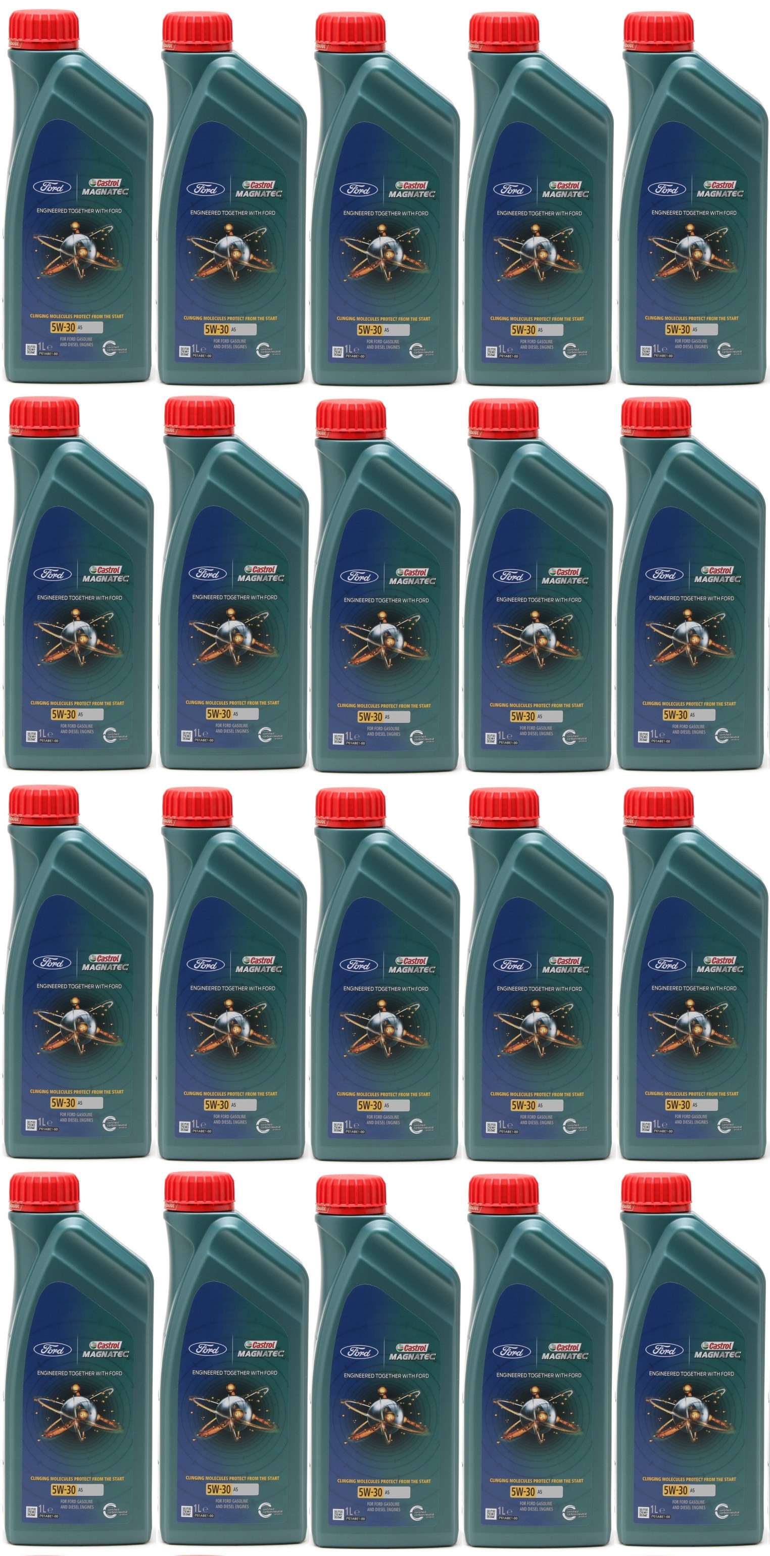 Castrol Magnatec (ex. Professional) A5 5W-30 Ford Motoröl 20x 1l = 20 Liter