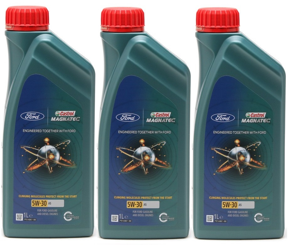 Castrol Magnatec (ex. Professional) A5 5W-30 Ford Motoröl 3x 1l = 3 Liter