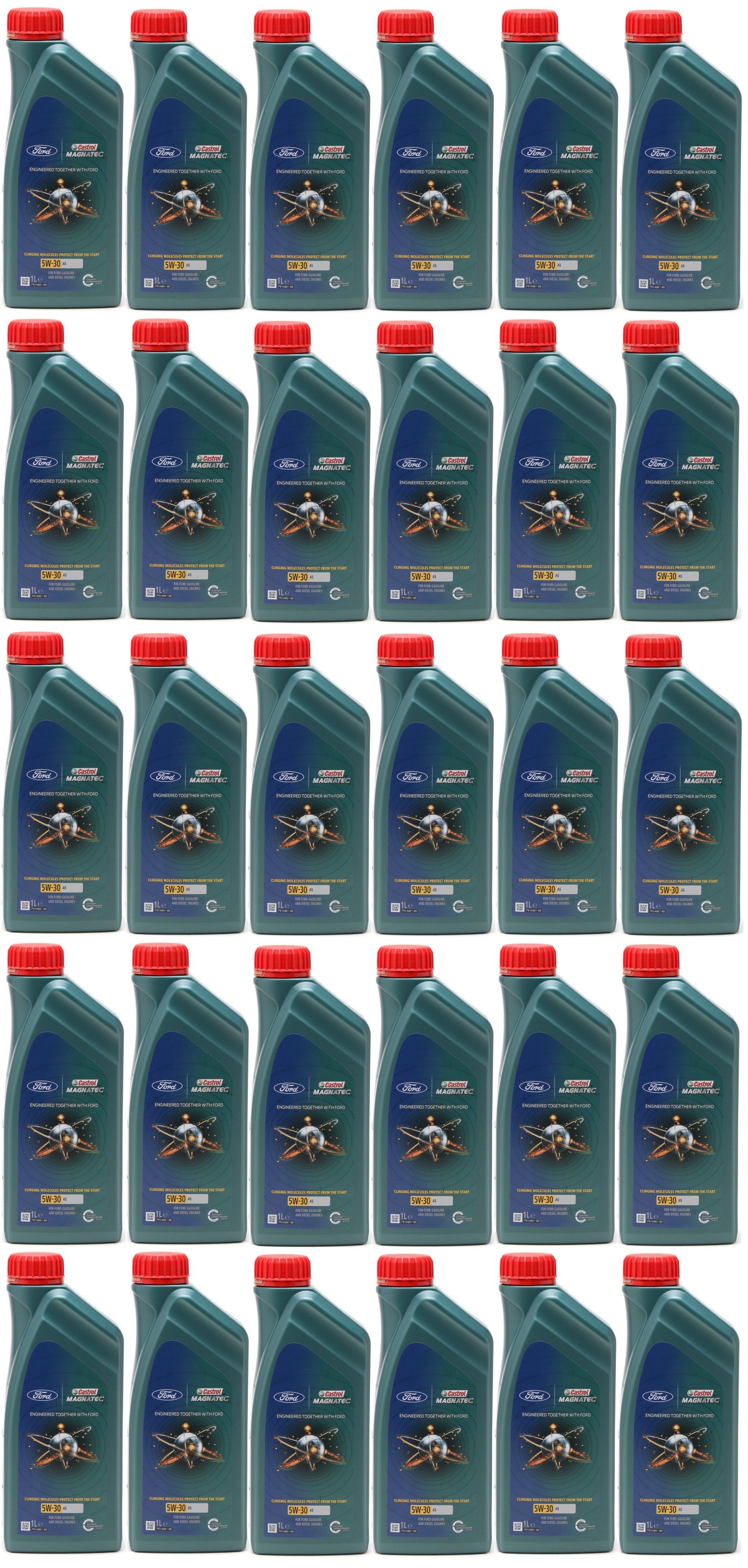 Castrol Magnatec (ex. Professional) A5 5W-30 Ford Motoröl 30x 1l = 30 Liter