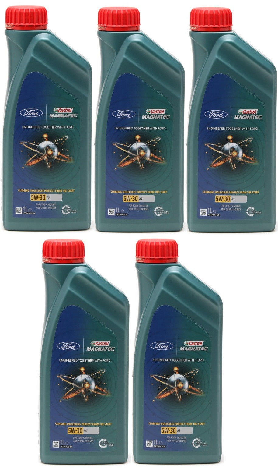 Castrol Magnatec (ex. Professional) A5 5W-30 Ford Motoröl 5x 1l = 5 Liter