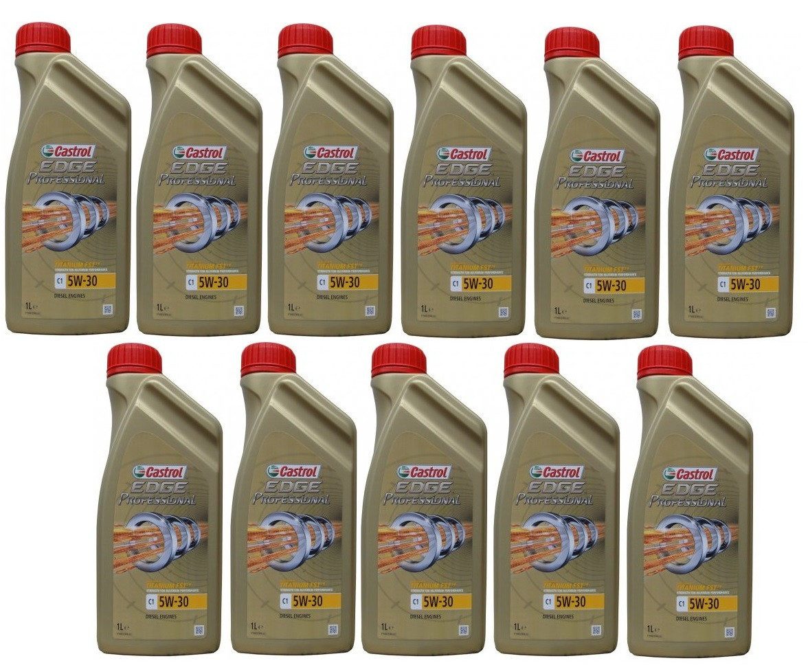 Castrol Edge Professional Titanium C1 5W-30 Motoröl 11x 1l = 11 Liter