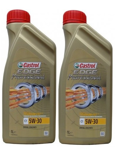 Castrol Edge Professional Titanium C1 5W-30 Motoröl 2x 1l = 2 Liter