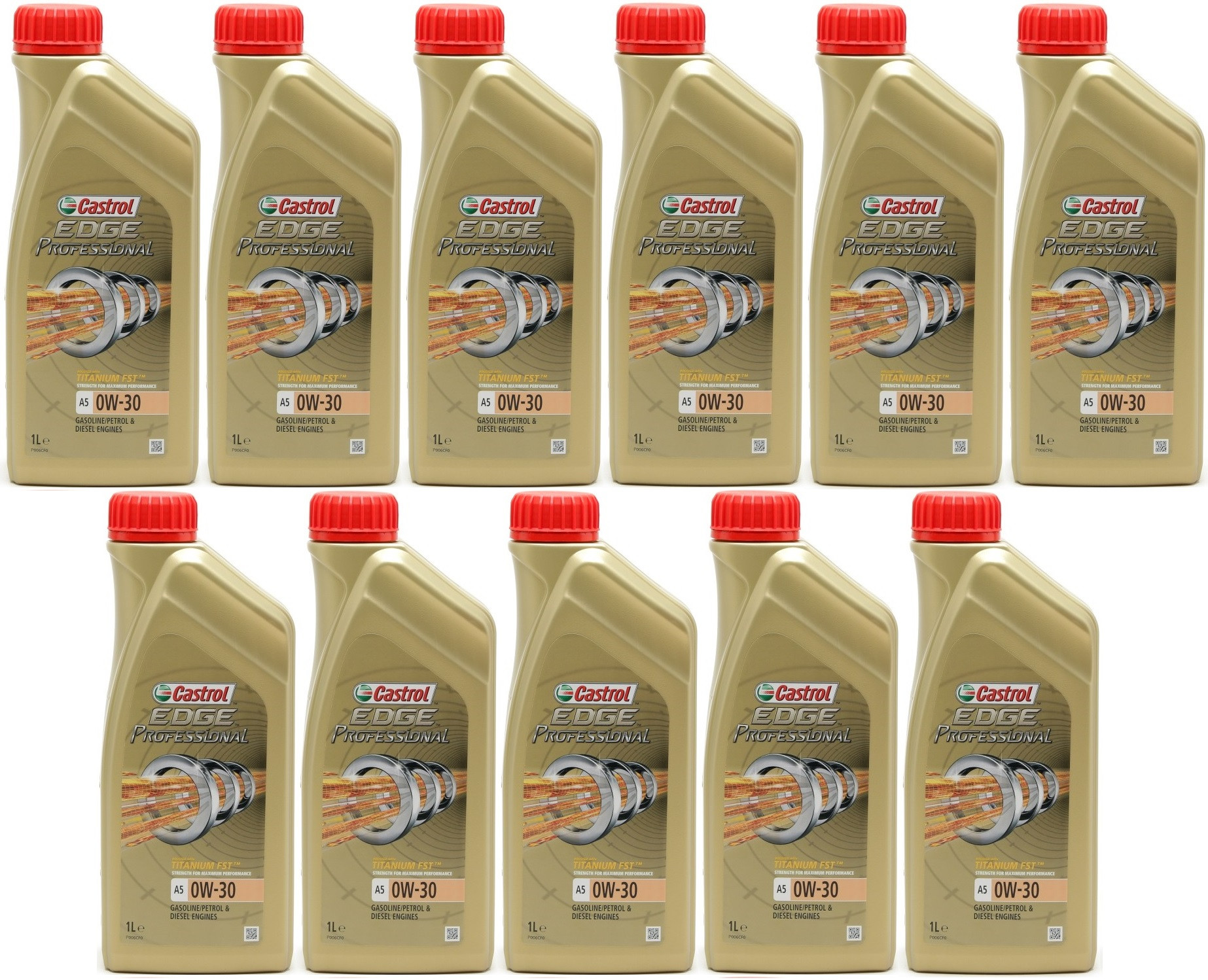 Castrol Edge Professional A5 0W-30 Fluid Titanium (VOLVO A5/B5) 11x1l=11 Liter