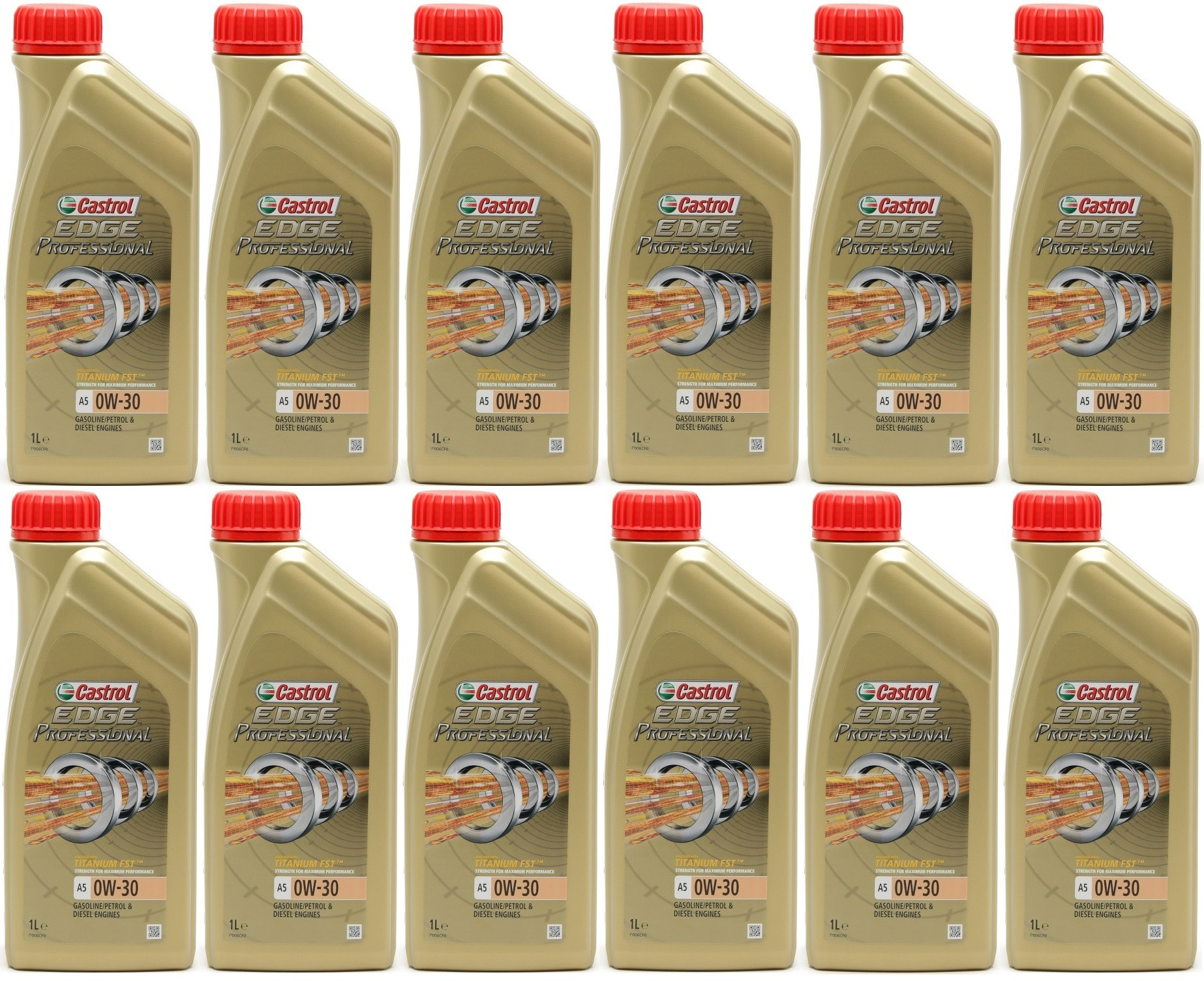 Castrol Edge Professional A5 0W-30 Fluid Titanium (VOLVO A5/B5) 12x1l=12 Liter