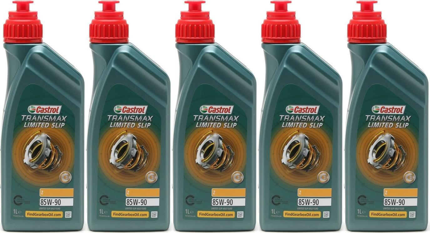 Castrol Transmax Z Automatik Getriebeöl 5x 1l = 5 Liter