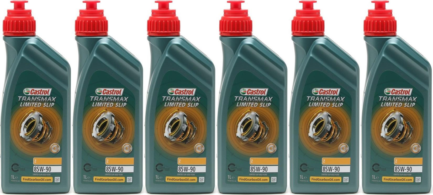 Castrol Transmax Z Automatik Getriebeöl 6x 1l = 6 Liter