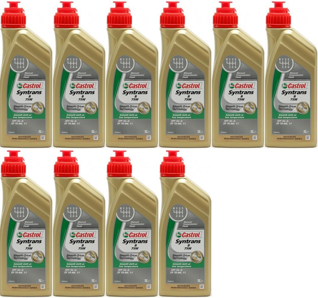 Castrol Transmax Manual EP 80W-90 Schaltgetriebeöl 10x 1l = 10 Liter