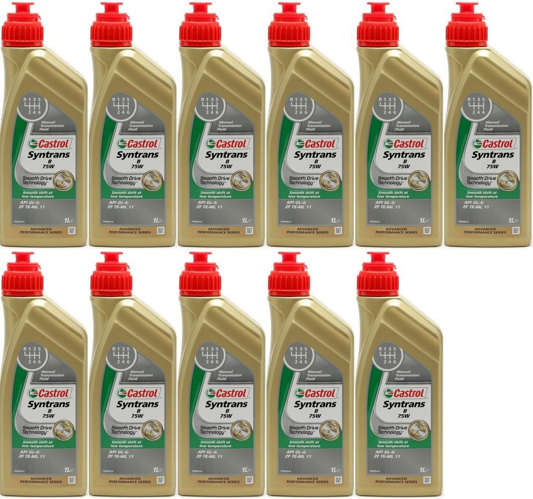 Castrol Transmax Manual EP 80W-90 Schaltgetriebeöl 11x 1l = 11 Liter