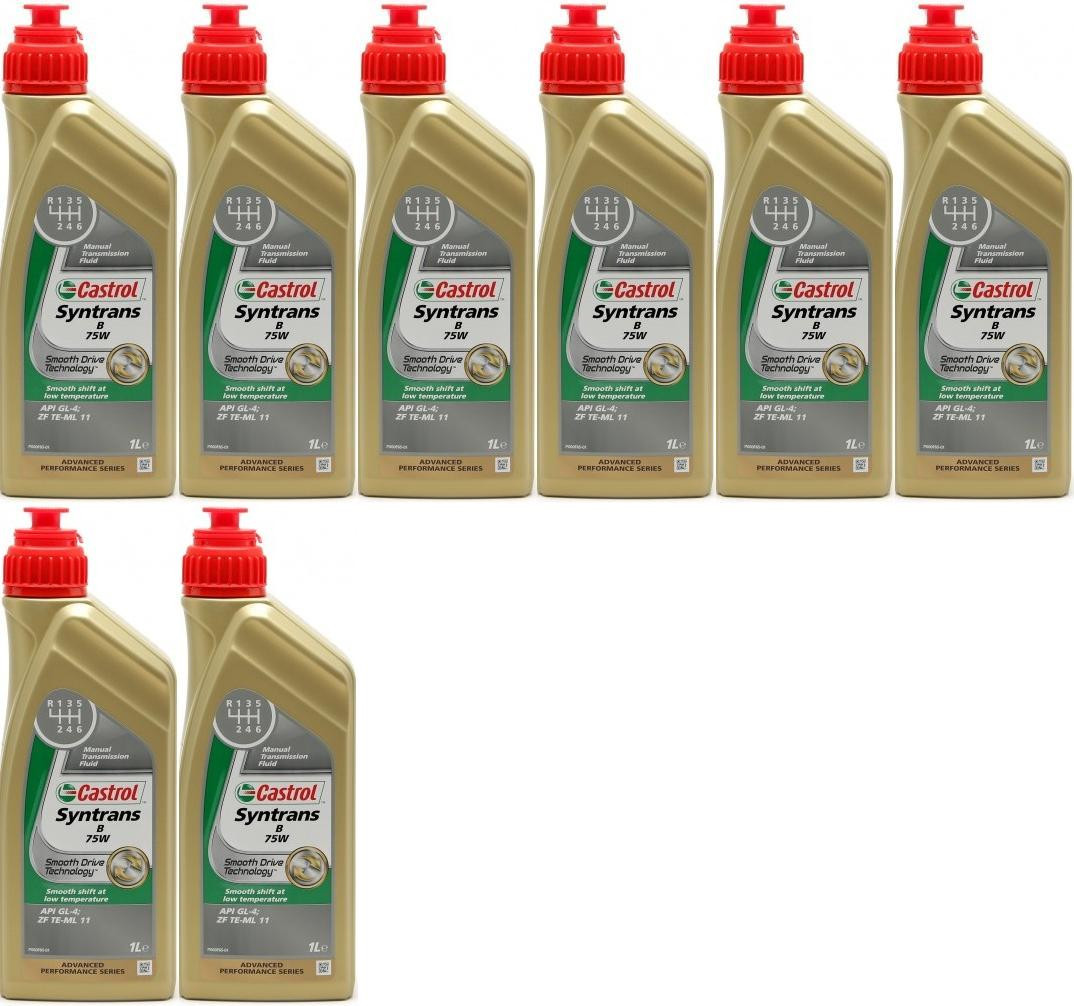 Castrol Transmax Manual EP 80W-90 Schaltgetriebeöl 8x 1l = 8 Liter