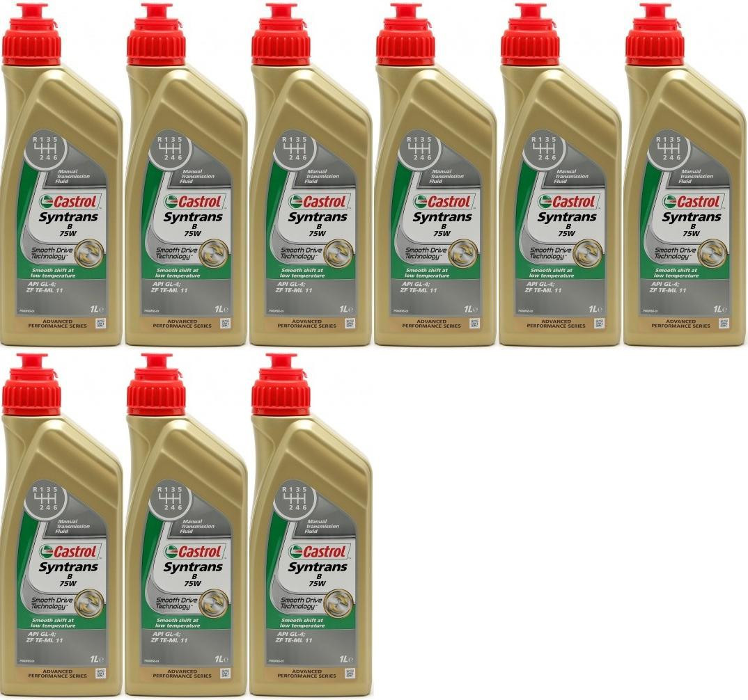 Castrol Transmax Manual EP 80W-90 Schaltgetriebeöl 9x 1l = 9 Liter